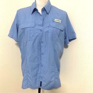 Magellan Women’s Fish Gear Relaxed Fit Shirt Size Large Moisture Wicking